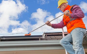 Deeping Gate soft wash roof cleaning